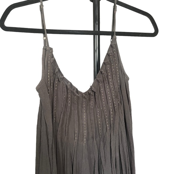 39. All Saints Accordian Cami Mini Dress - Picture 4 of 8